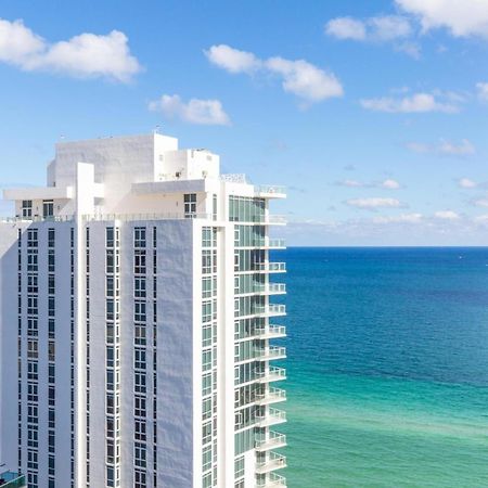 Ocean View 1 Bed On The Beach 19Th Floor Hollywood Hallandale Beach Buitenkant foto