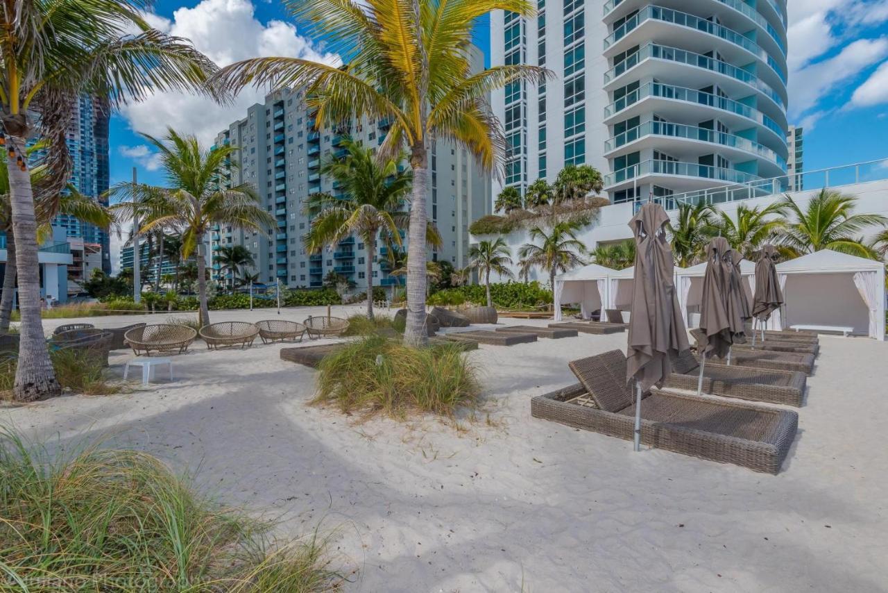 Ocean View 1 Bed On The Beach 19Th Floor Hollywood Hallandale Beach Buitenkant foto