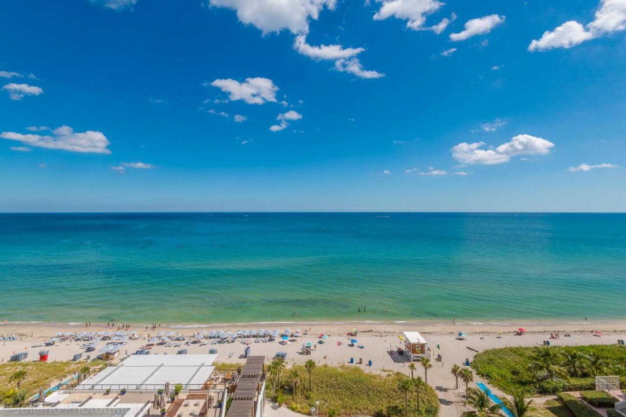 Ocean View 1 Bed On The Beach 19Th Floor Hollywood Hallandale Beach Buitenkant foto