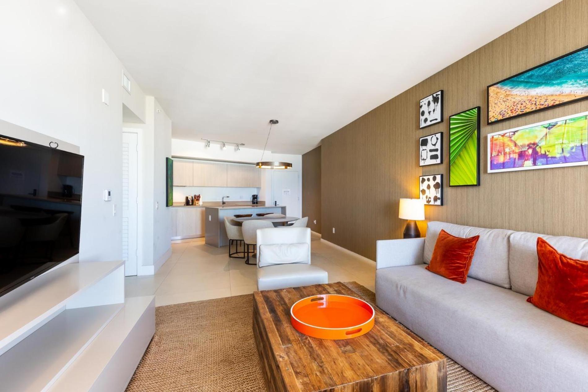 Ocean View 1 Bed On The Beach 19Th Floor Hollywood Hallandale Beach Buitenkant foto